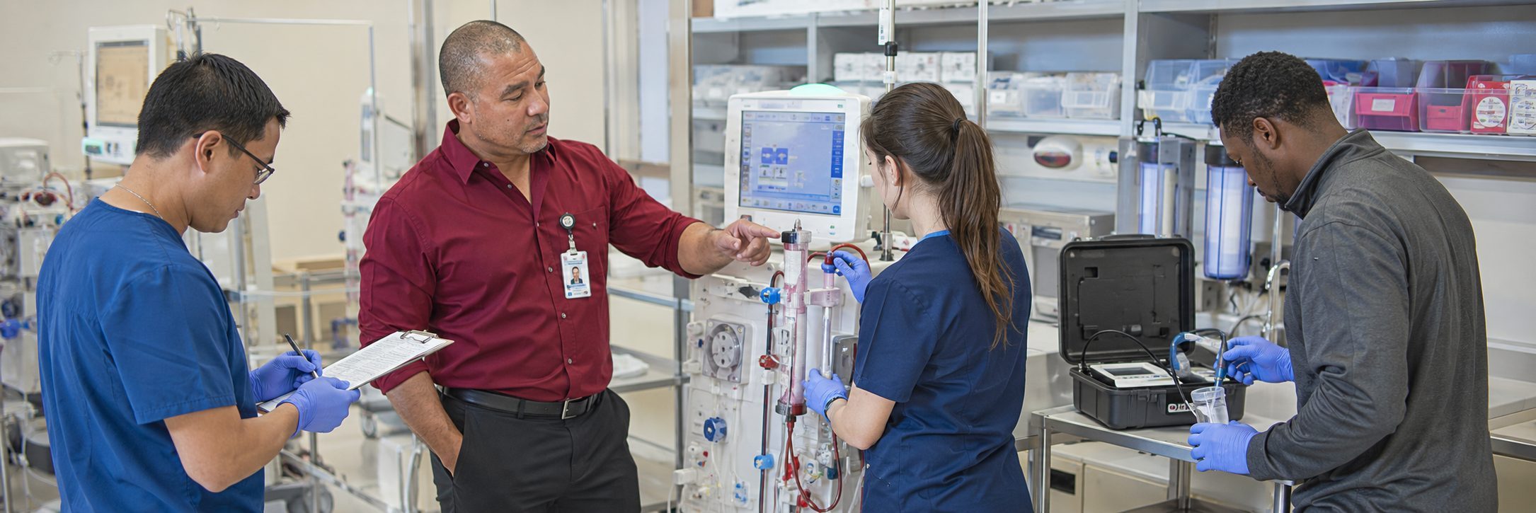 BiomedRx App used during anesthesia machine preventive maintenance
