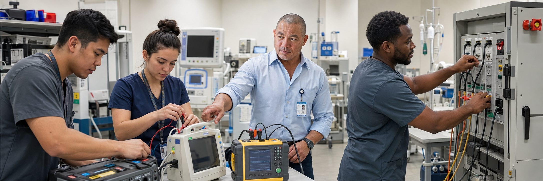 Cath lab imaging equipment service dispatched through the BiomedRx Network