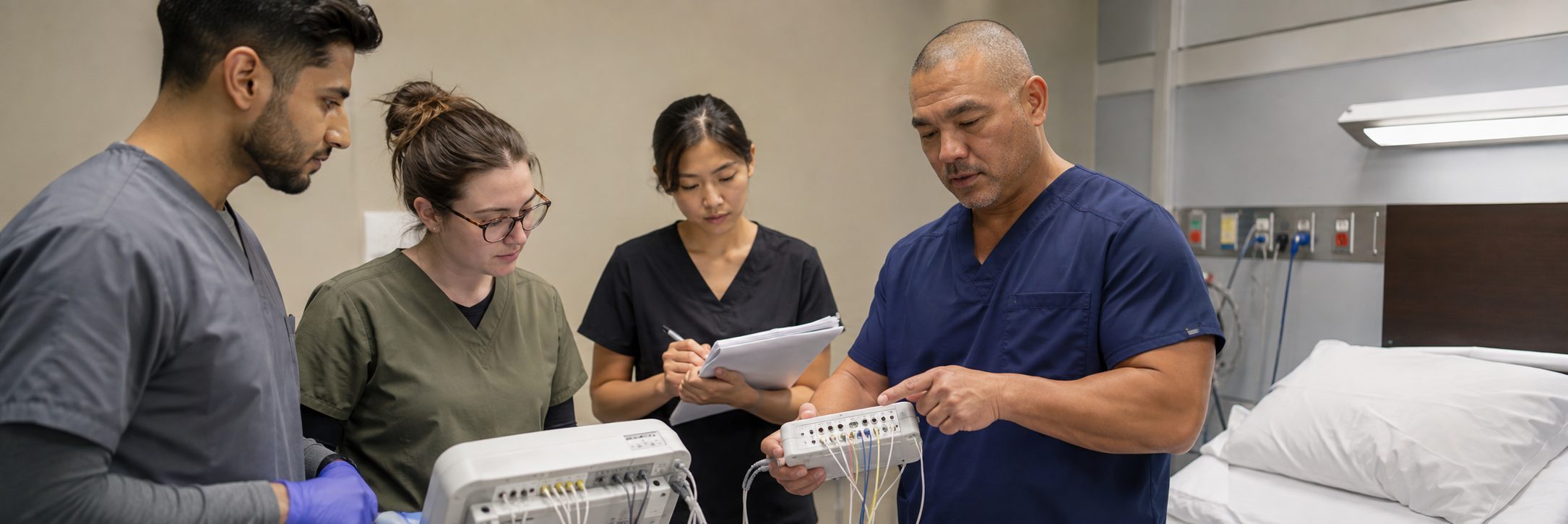 Laboratory instrument calibration logged in the BiomedRx App