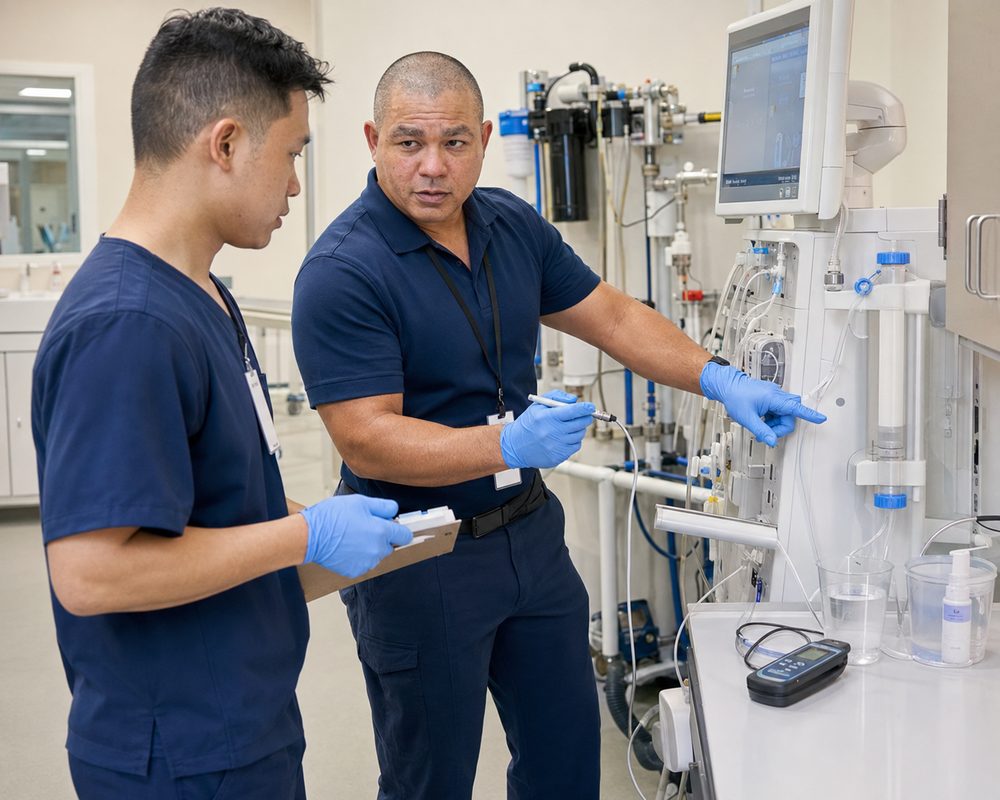 Complete service history available in the BiomedRx App