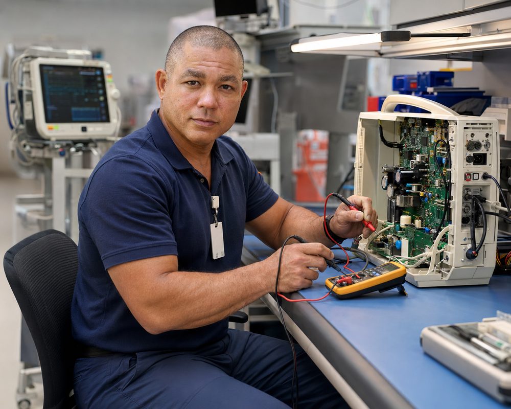 Biomedical equipment technician career opportunity with BiomedRx